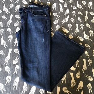 Express Slim Flare Jeans WORN TWICE